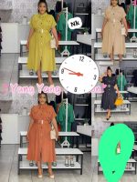 BIG AUNTY GOWN WITH BELT